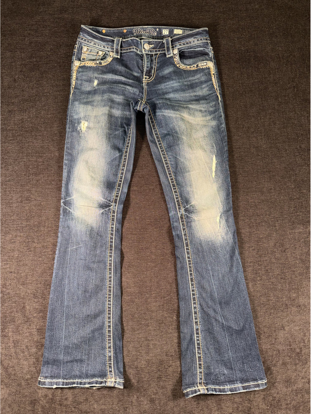 Miss Me Signature Boot Cut Jeans Size 27